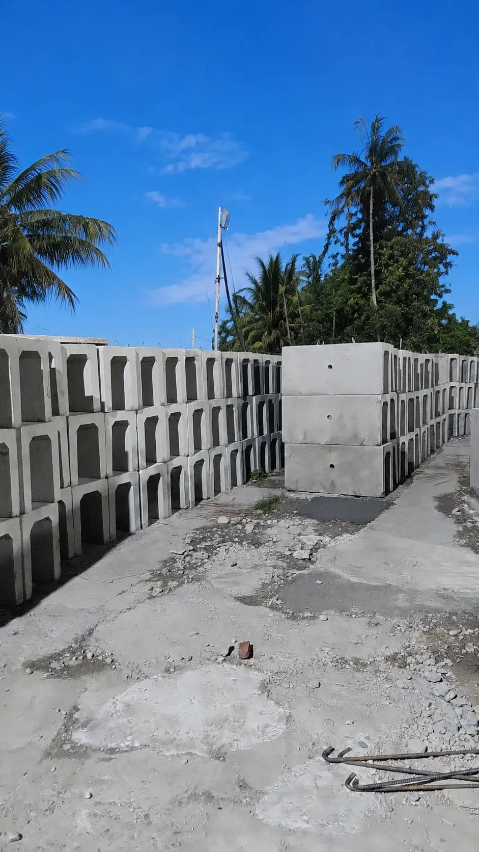 Fasilitas produksi U-Ditch dan Box Culvert N3 Precast di Sulawesi Tengah